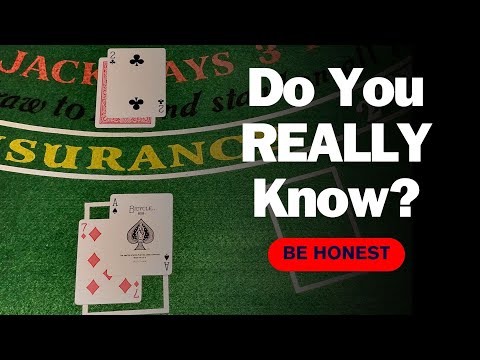 10 hands of BLACKJACK You're Playing WRONG