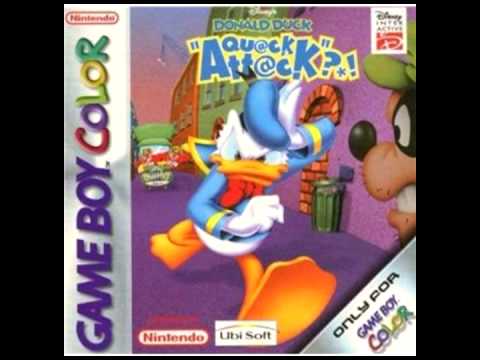donald duck quack attack game boy color