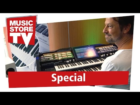 WERSI Pergamon Live Demo mit Robert Bartha beim Tastenfestival