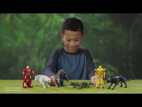 Transformers: Rise of the Beasts Movie, Beast Alliance, Beast Combiners 2-Pack Optimus Primal Toys, 6 and Up, 5-inch thumbnail