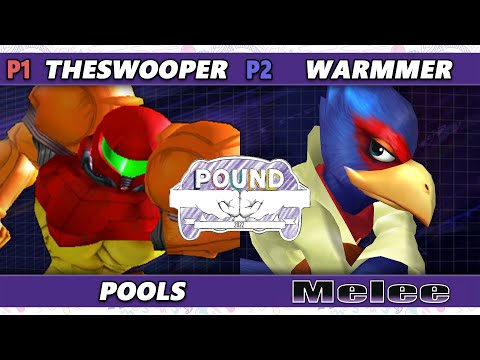 Pound 2022 - TheSWOOPER (Samus) Vs. Warmmer (Falco) SSBM Smash Melee Tournament