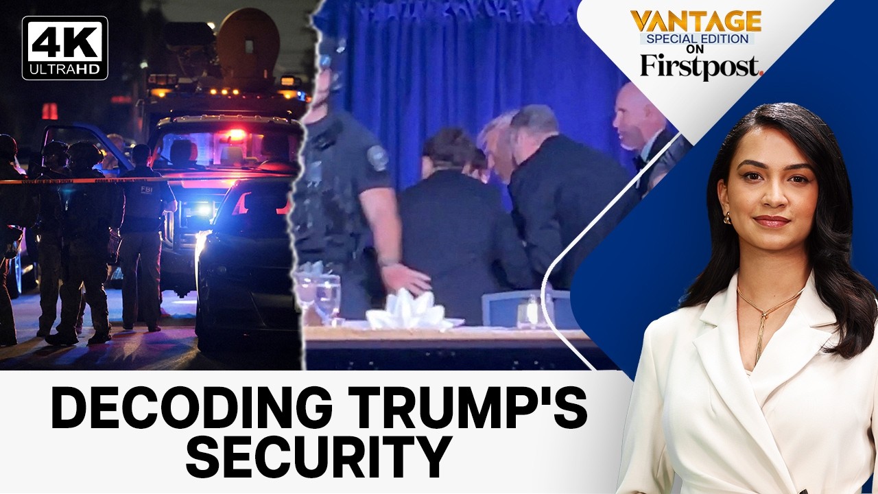 Is Trump’s Security Weak? Questions Arise After Washington Shooting | Vantage on Firstpost | 4K