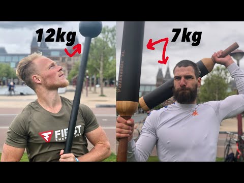 Heavy Steel Mace Bell & Clubbell Workout | Gada & Mudgar