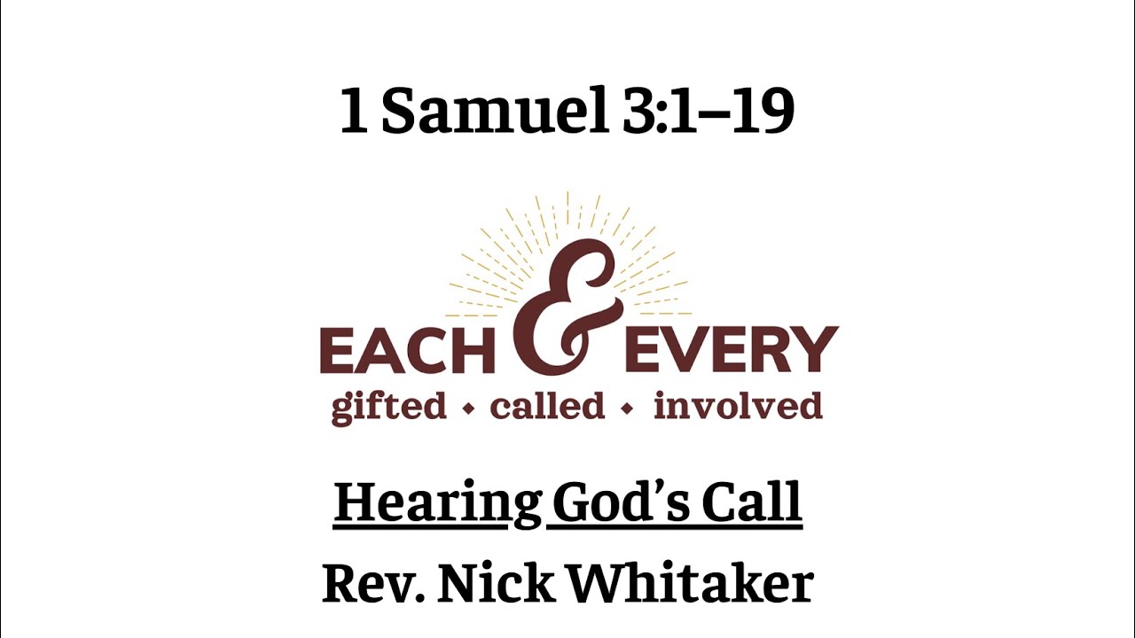 Hearing God’s Call