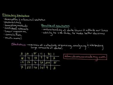 Episode 1: Course Overview & Introduction to Statistics