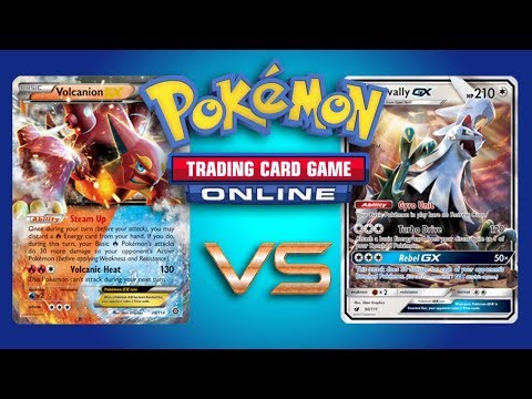 Volcanion EX VS Random Decks - Pokemon TCG Online Gameplay