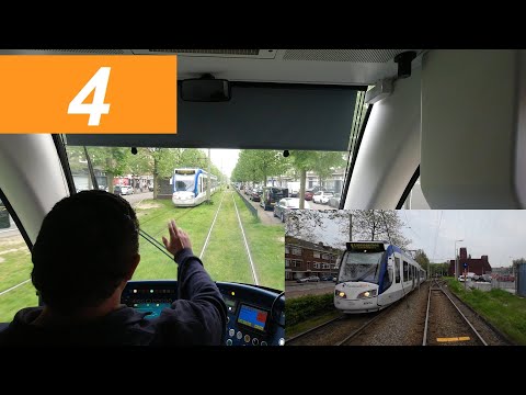 Cabinerit RandstadRail | lijn 4: Lansingerland-Zoetermeer - Den Haag De Uithof | 2023