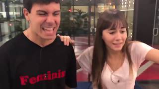 OT2017 AITANA y ALFRED en clase de los JAVIS preparando bajo el mismo sol Gala 5 - BcnXico77