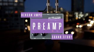 Video thumbnail for Sound Study // Benson Amps - Preamp by collector//emitter