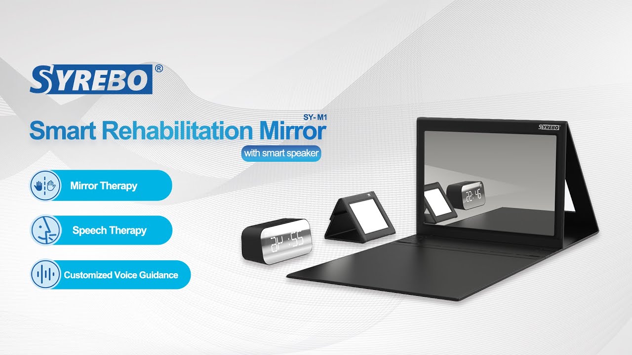 Syrebo Smart Rehabilitation Mirror with Voice Feedback