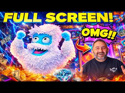 OMG FULL SCREEN ON YETI LOVES MIKEY MASSIVE JACKPOT AGAIN!!! 😂❤️