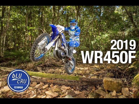 THE NEW 2019 YAMAHA WR450F