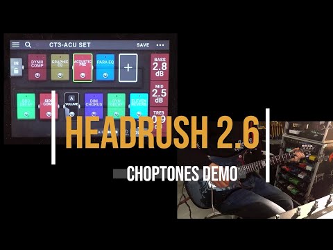 Headrush Pedalboard | 2.6 New Models (Trace Elliot, BD-2, DC-2, Acoustic Pre)