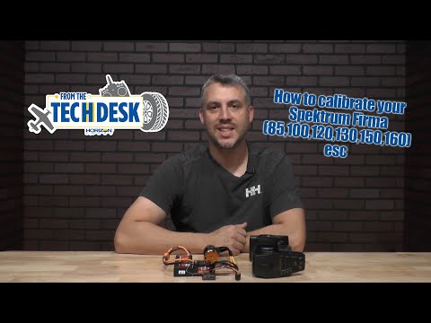 From the Tech Desk: How to Calibrate your Spektrum Firma (85,100,120,130,150,160) esc