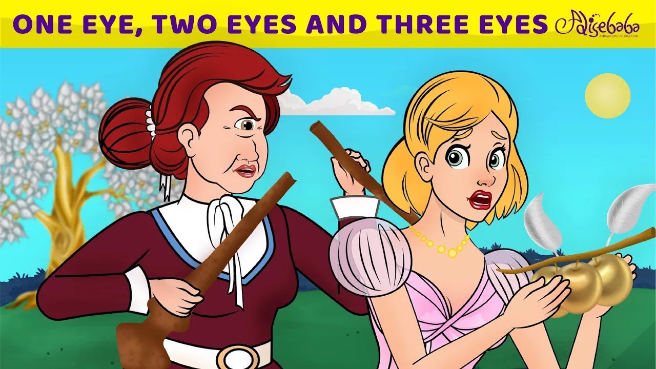 One Eye, Two Eyes and Three Eyes 💖 Bedtime Stories for Kids in English | Fairy Tales