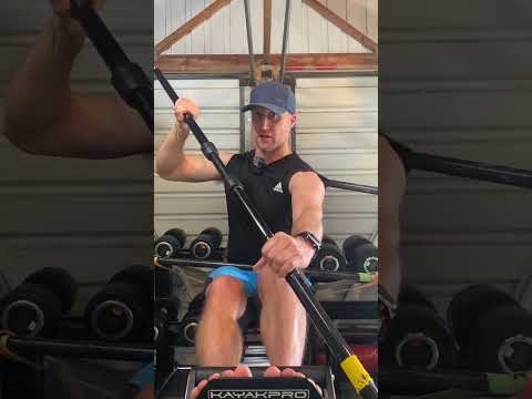Kayak and surf ski rotation down and out