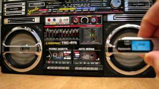 Video thumbnail for LASONIC TRC 975 Ghetto Blaster BOOMBOX OLDSCHOOL  HIPHOP by nightmareknight