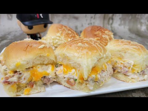 How to Make AWESOME Crack Chicken Sliders