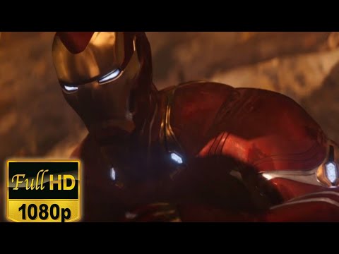 Thanos vs iron man fight scene  full HD (infinity war)