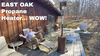REVIEW: EAST OAK 48,000 BTU Patio Heater for Outdoor Use With Round Table Design (3 color choices)