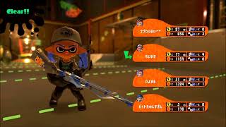 実況　サーモンラン　新ステージ初の３人でもクリア　スプラトゥーン３