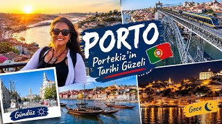 Porto Gündüz Bir Başka, Gece Bir Başka! 🇵🇹 | Portekiz Gezi Rehberi