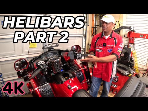 Helibars Installation pt 2. Honda Goldwings 2001-2017