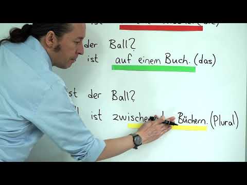 Almanca Temel A1/A2 Ders - 28 Almanca Dativ Nedir? "Wo" ve "Wem" ile Kullanımı Almanca İsim Halleri