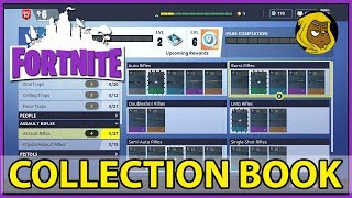 FORTNITE : HOW TO USE COLLECTION BOOK - TUTORIAL