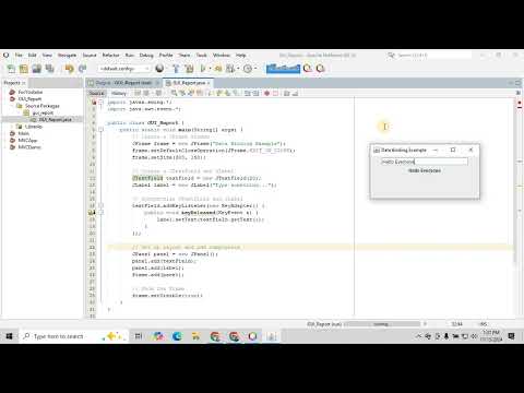 Java Gui Data Binding And Synchronization