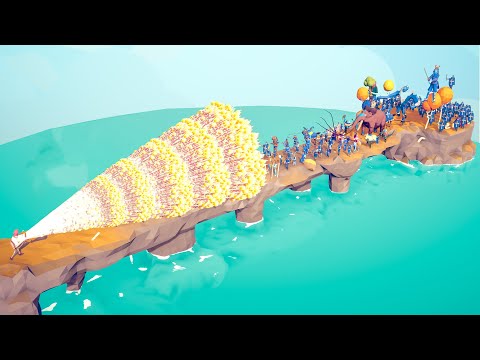 ALL MELEE UNITS vs EVERY GOD - Totally Accurate Battle Simulator TABS