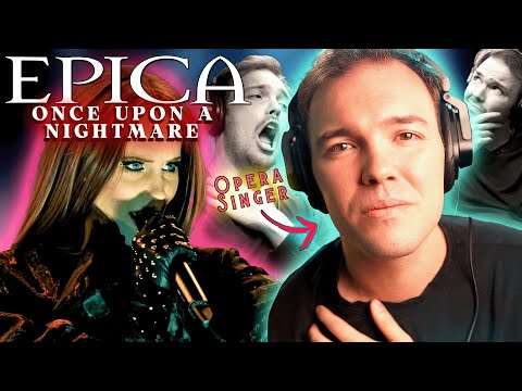 Opera Singer / Vocal Coach Reacts to Symphonic Metal: Epica - Once Upon a Nightmare from Omega Alive