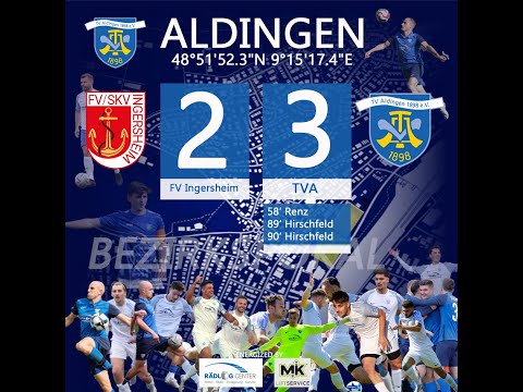 FV Ingersheim - TV Aldingen (AZ Fitness Bezirkspokal 2. Hauptrunde)