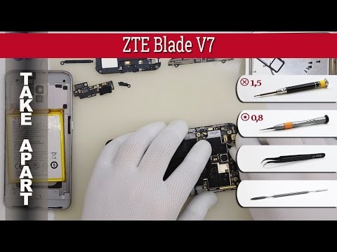 Wie kann man 📱 ZTE Blade V7 zerlegen