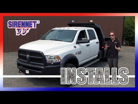 A Dodge RAM 5500 DOT Amber Lighting Install