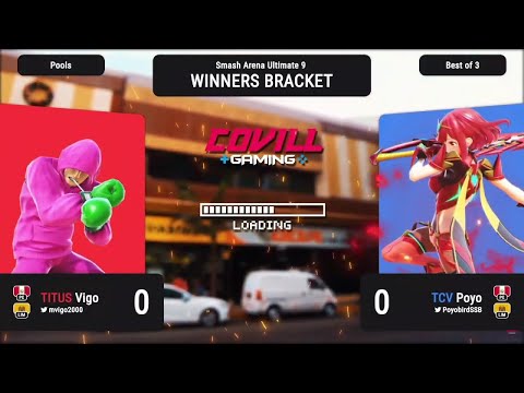 SAU9: Pools - TITUS | Vigo (Little Mac, Joker)  Vs. TCV | Poyo (Pyra/Mythra)