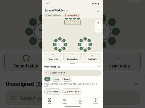 SeatDraft: Seating Chart Maker video thumbnail