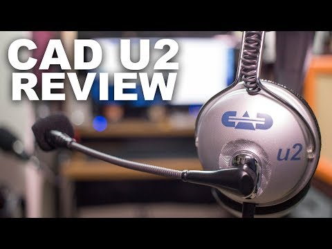 Cad U2 | USB Stereo Headphones with Cardioid Condenser Microphone, 6' USB Cable. New with Full Warranty! image 2