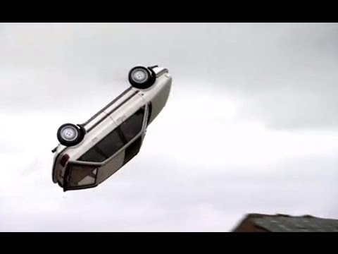 James Bond EPIC Barrel Roll Stunt! ... 2nd Attempt | Top Gear at the Movies