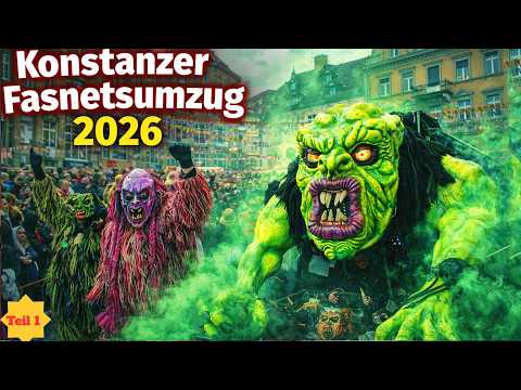 Konstanzer Fasnetsumzug 2026(Teil 1) | Fasnet am Bodensee