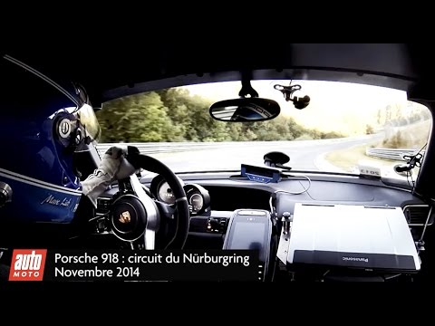 Porsche 918 sur le circuit de Nürburgring : la reine en vidéo