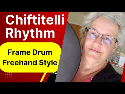 Frame Drum Rhythm Chiftitelli in Freehand Style