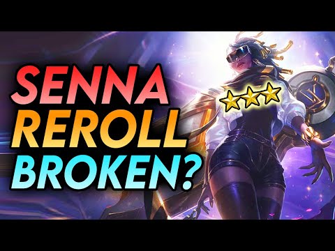IS SENNA ⭐⭐⭐ SOCIALITE ENCHANTER REROLL BROKEN? (Patch 12.4B) TFT SET 6.5 Guide Ranked Comps