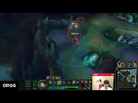 Full Game T1 Oner Play NIdalee solo Rank challenge  Korea Summer 2021  10#LOL