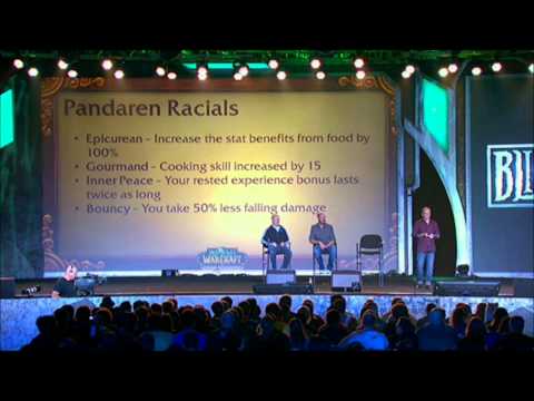 BlizzCon 2011 - World Of Warcraft: Mists of Pandaria Preview Panel (Full)
