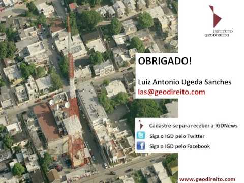 Legislação geográfica e Geodireito - GGP 2013