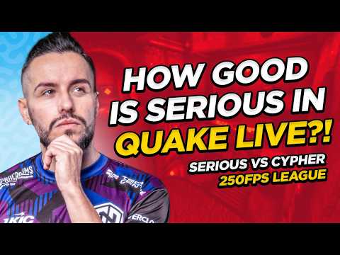 How Good Is Serious in 2025? Pro Quake Live Analysis w/Av3k