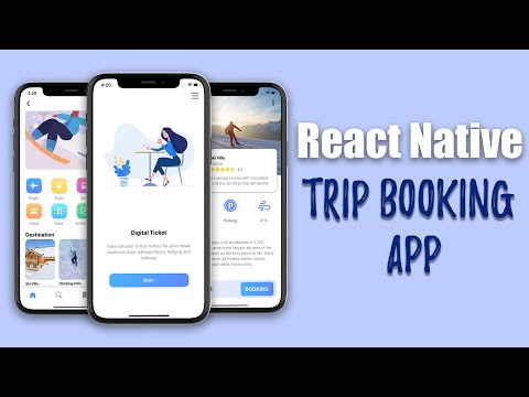 LCRN EP3 - Trip Booking App - React Native UI