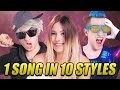 HOW IT IS Wap Bap Bibi H In 10 STYLES Julien Bam