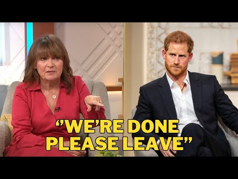 Lorraine Kicks Prince Harry Off Her Show After Heated Argument